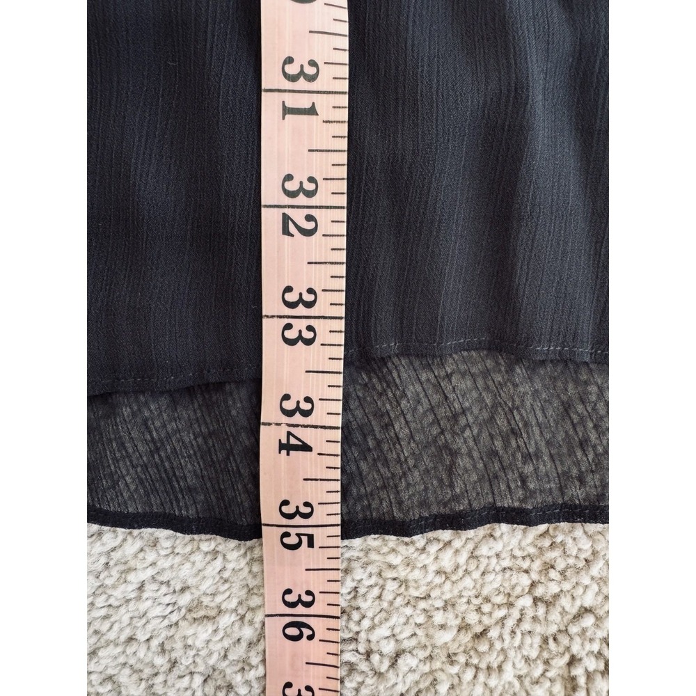 Nine West Womens Mineral Black‎ V-Neck Pleated Sleeveless Dress XL WW32Y315RS - Picture 9 of 9